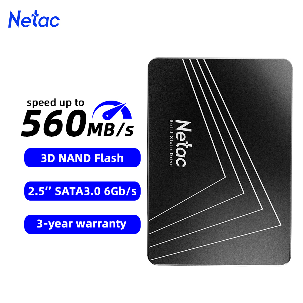 Ssd 500Gb - Netac SATA3 SSD 2.5'' 2tb 1tb