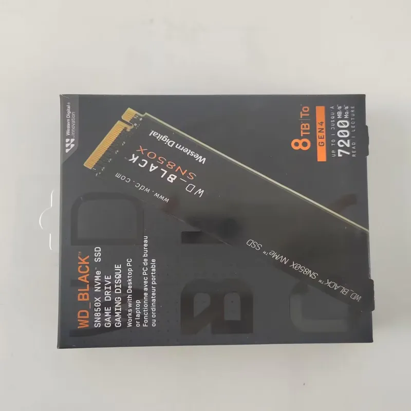 Yeni WD_BLACK SN850X 8TB NVMe  - M.2 Ssd incelemesi ve fiyatı